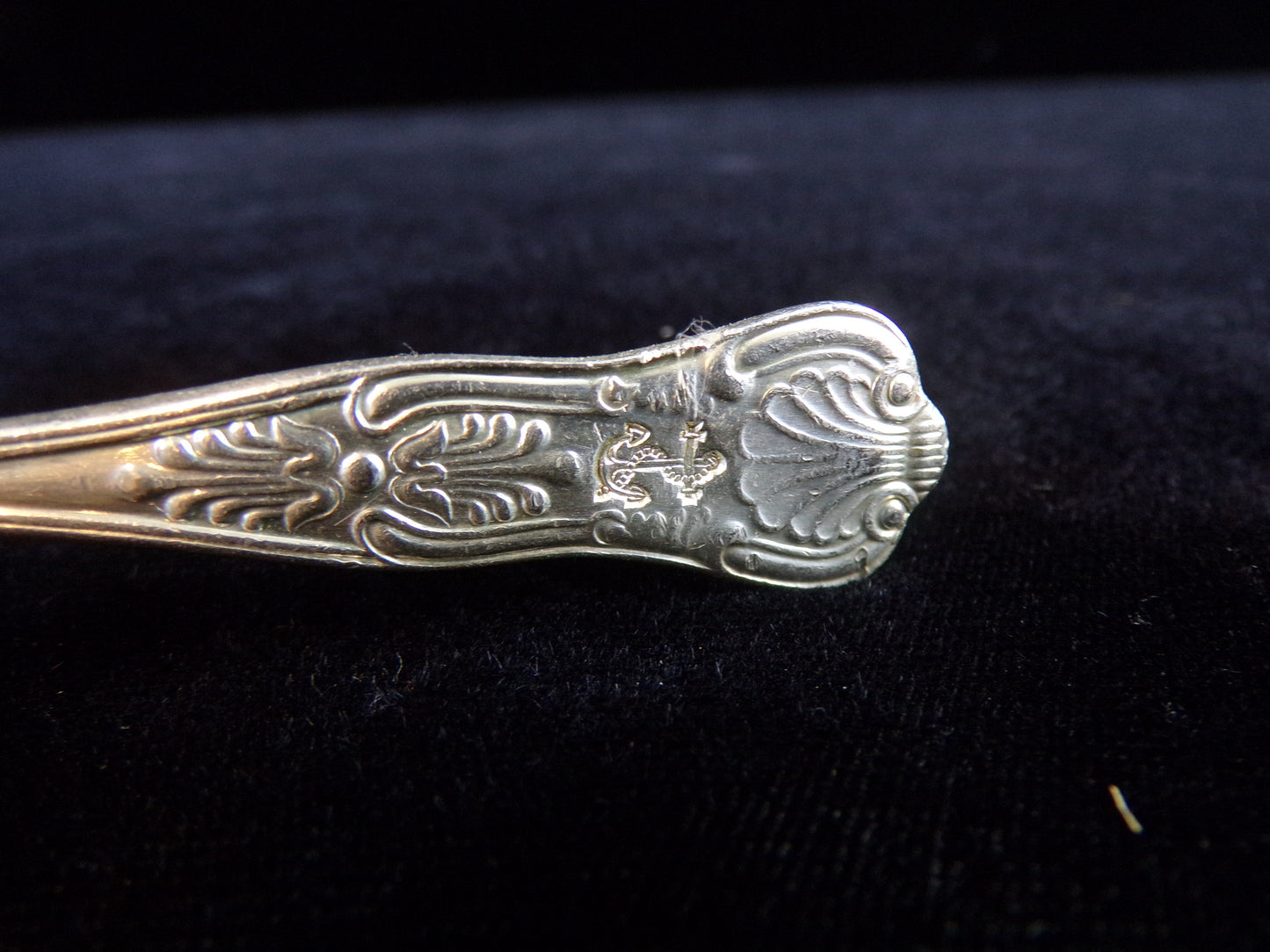 US Navy 5" Silver Solder Soup Spoons, International Silver