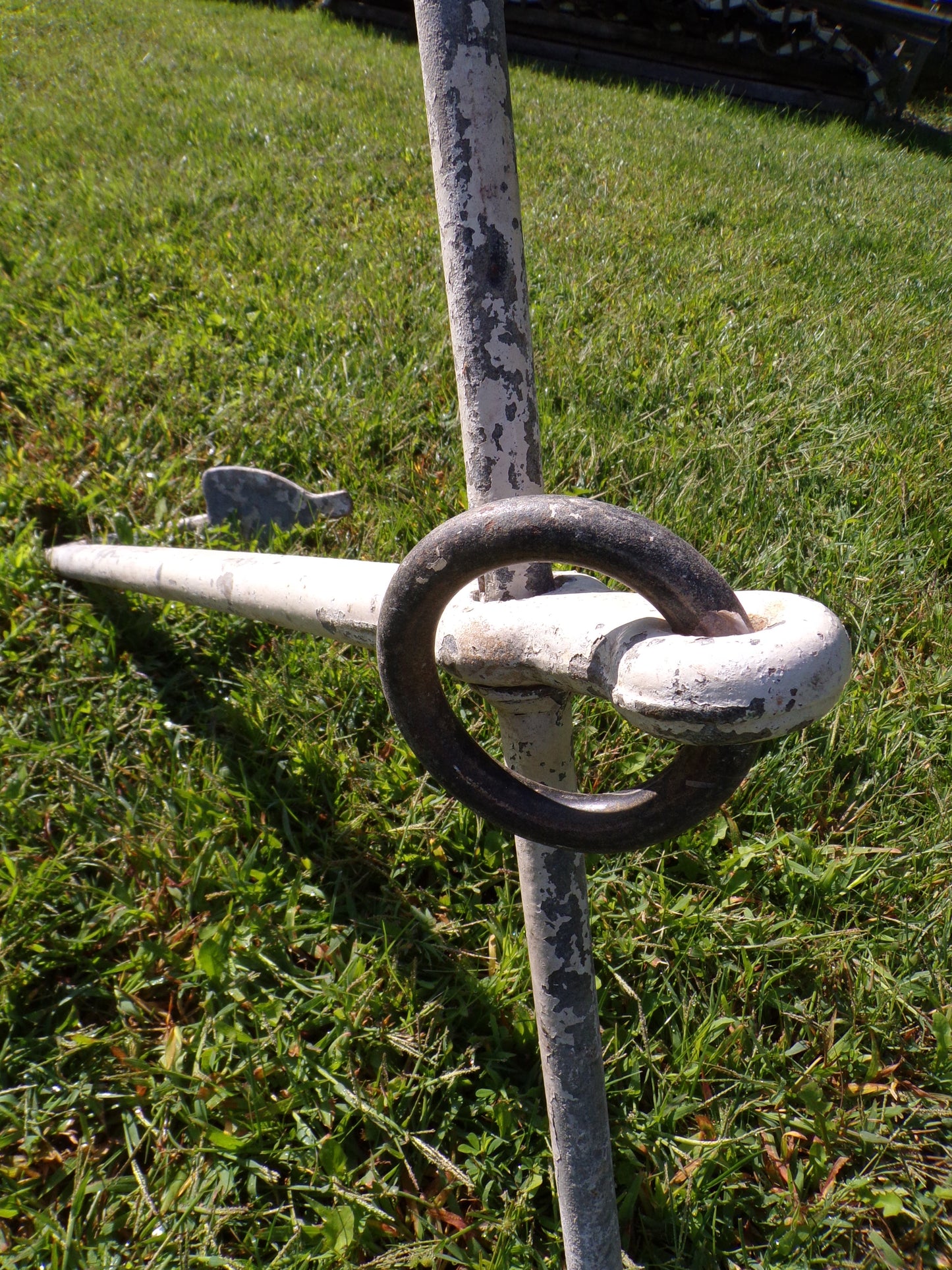 Authentic Cast Iron Admiralty Anchor mid 1800's