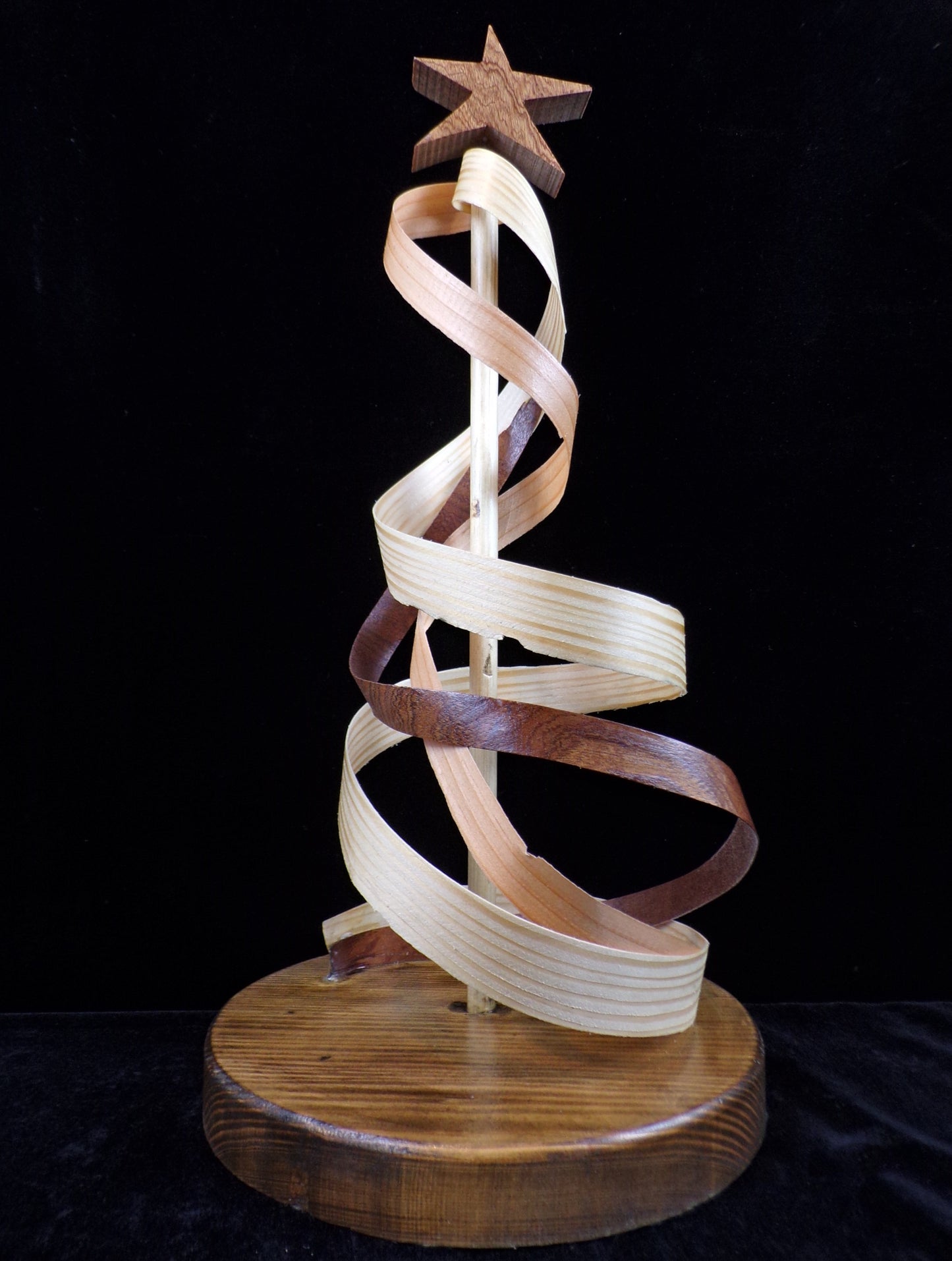 Bent Wood Christmas Tree Sculpture