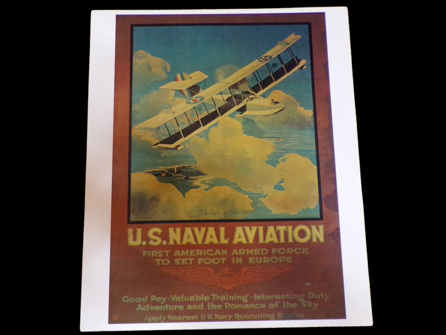 Recruitment Poster U.S. Naval Aviation