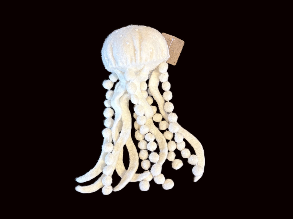 Felt Jellyfish Ornament
