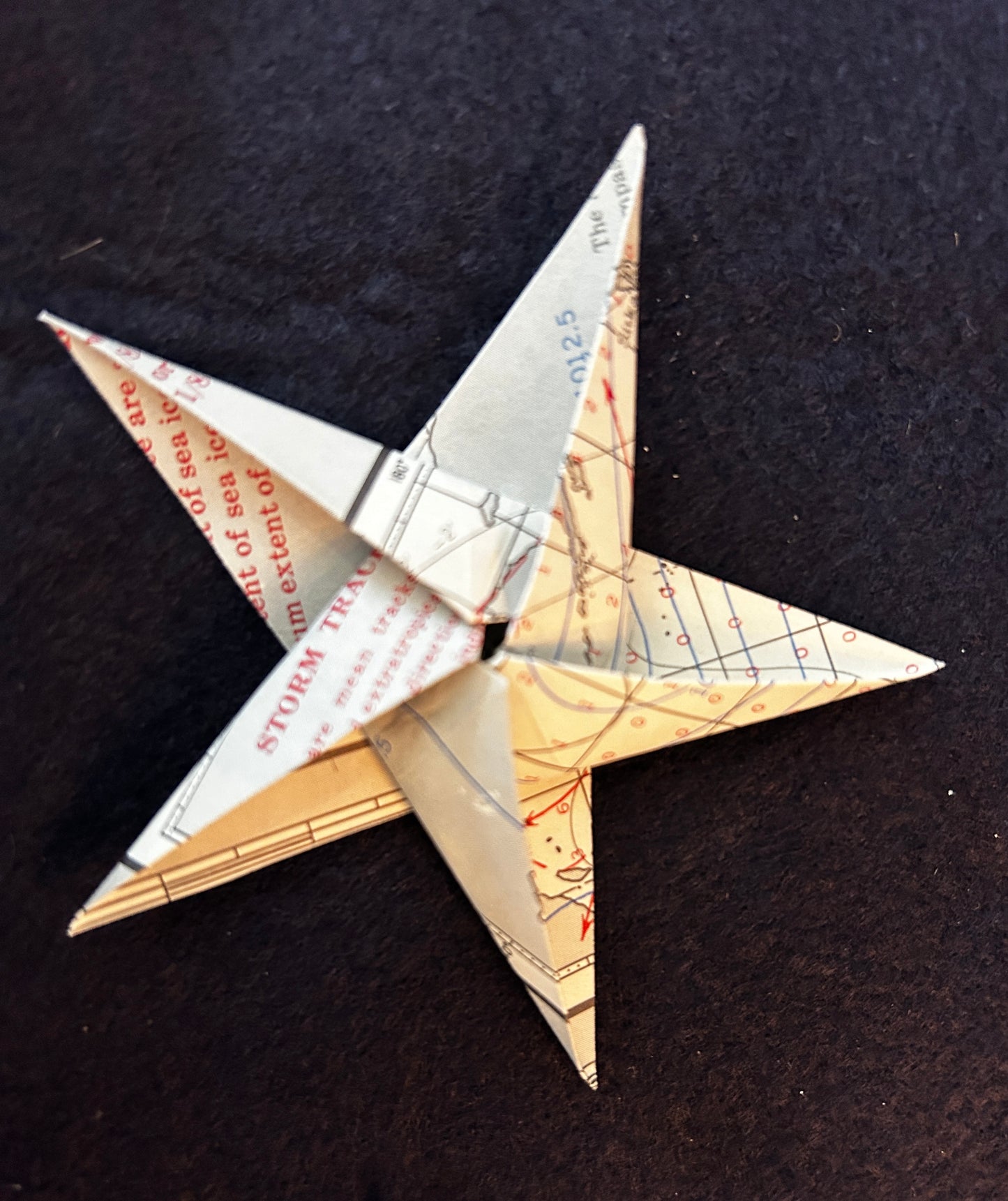 Nautical Origami Star