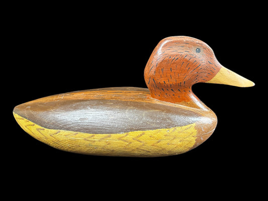 #Wooden Duck Figure