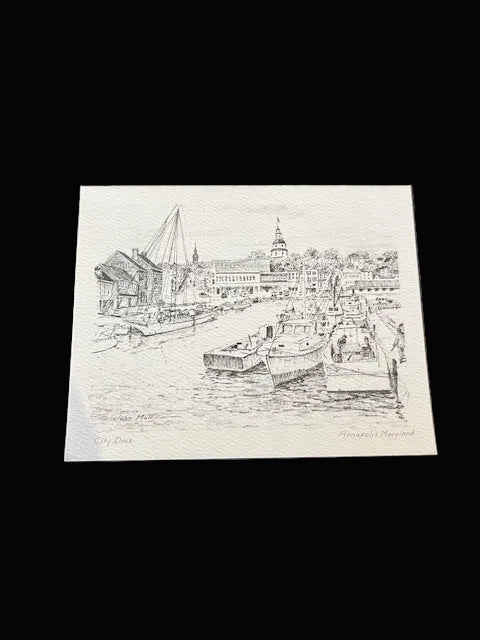 Individual Annapolis Notecards - Annapolis Maritime Antiques