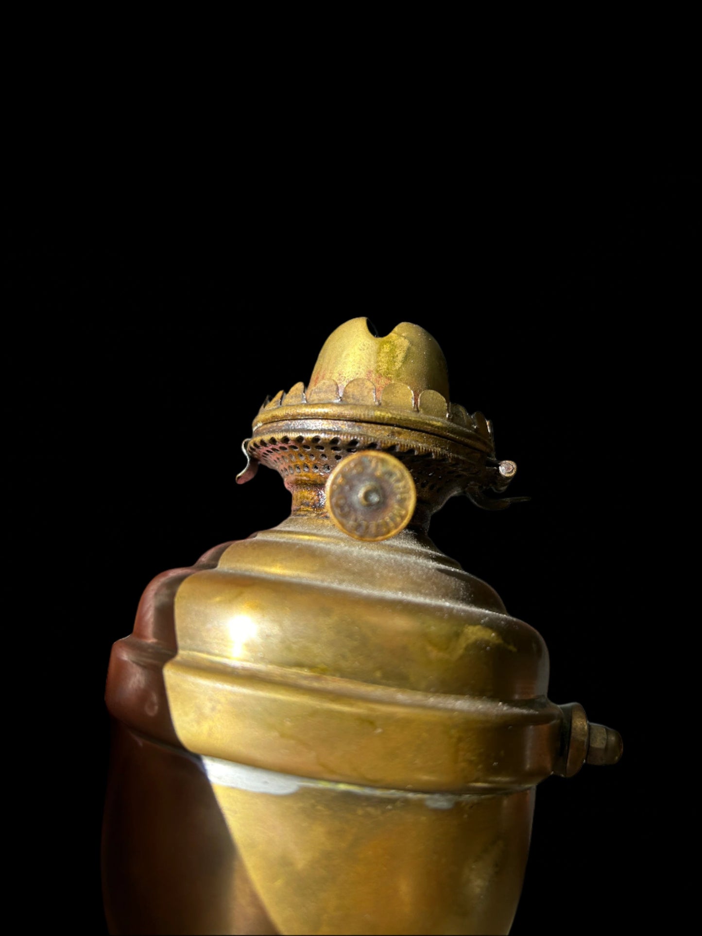 Gimbaled Yacht Light Early 20th Century - Annapolis Maritime Antiques