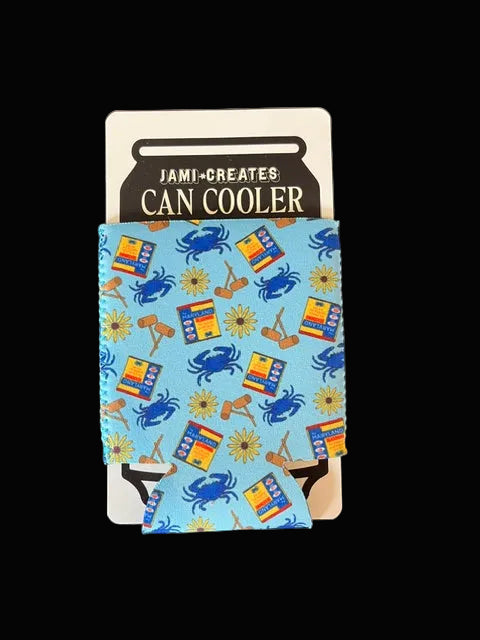 Blue Crab/Old Bay Can Cooler