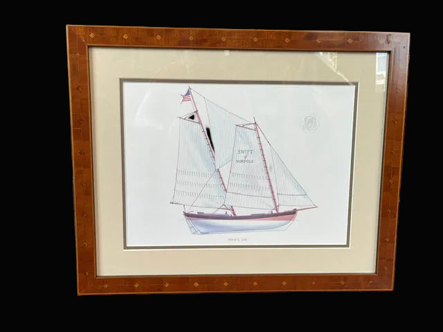 Framed Print - Swift of Norfolk 1794