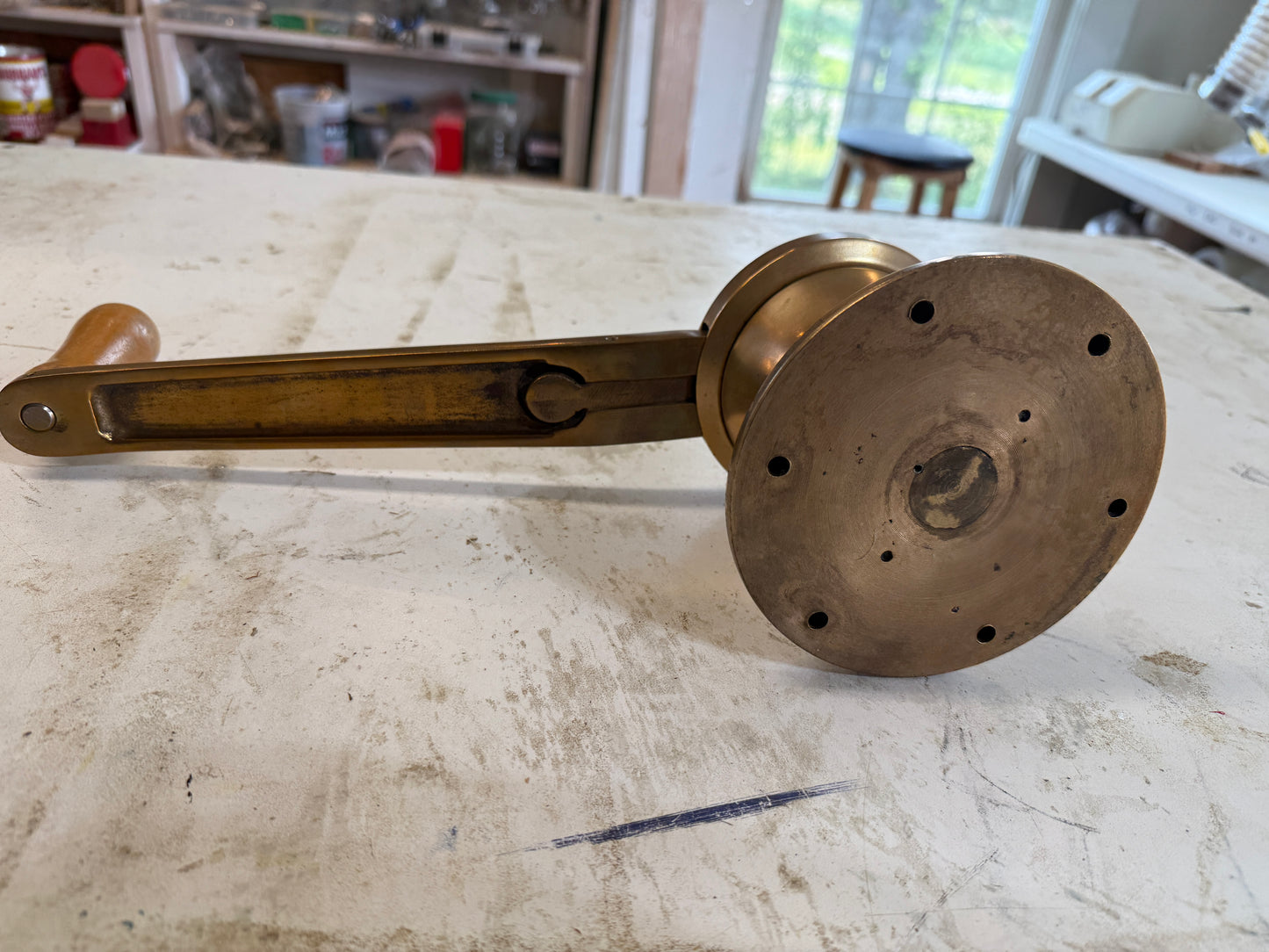 Brass Winch Handle