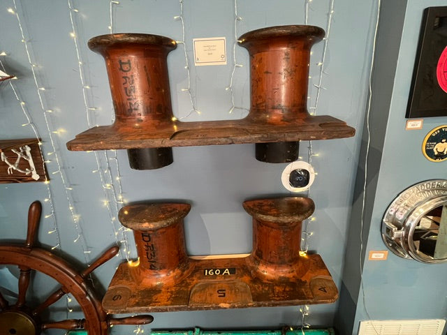 Antique Bollard Shelf