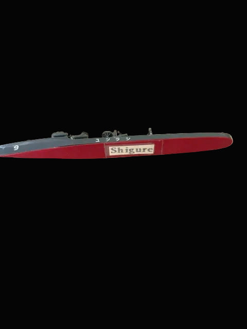 Japanese Shiratsuyu-Class Destroyer Model