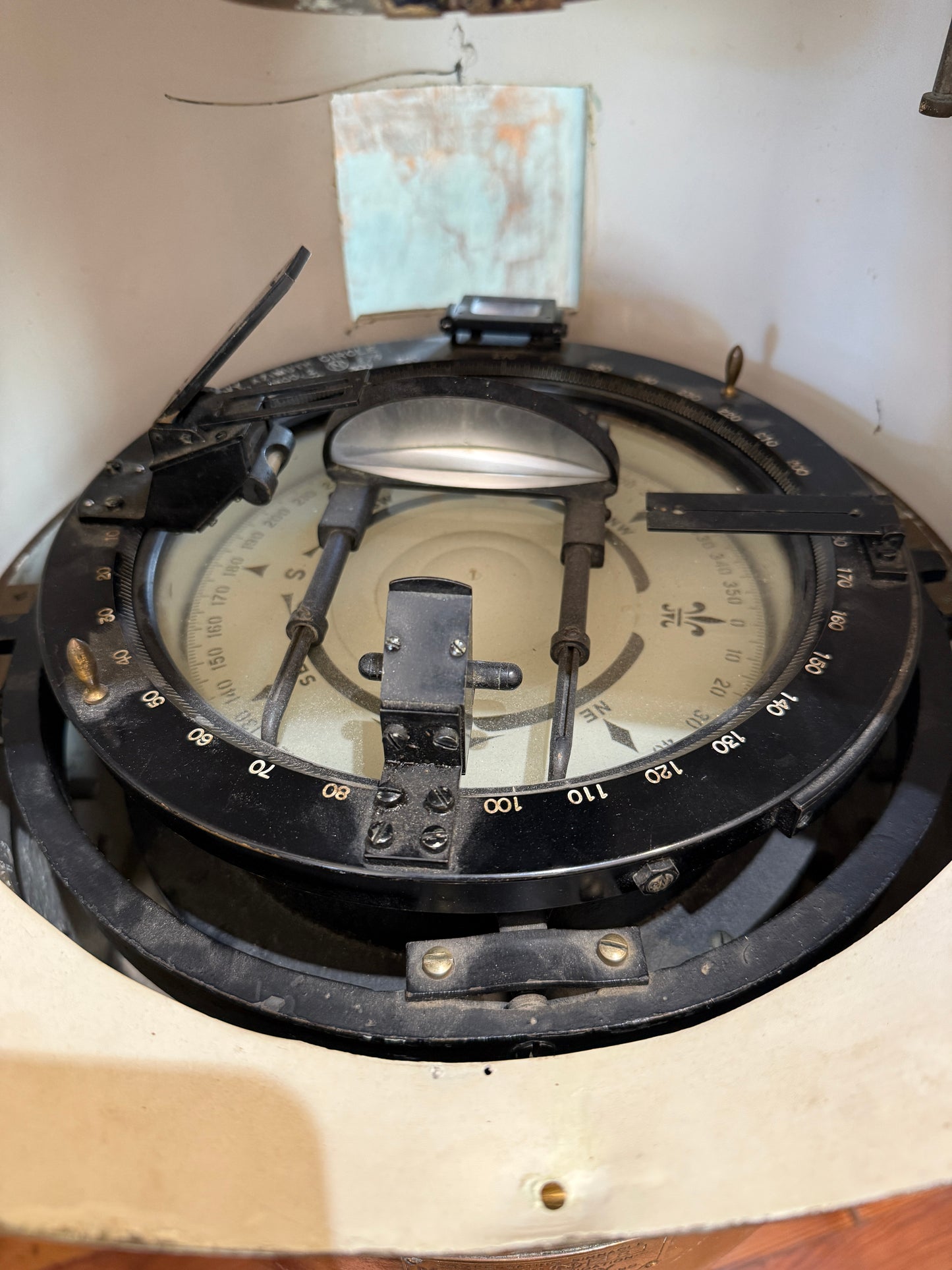 U.S. Navy Mark VII Mod 4B Compensating Binnacle