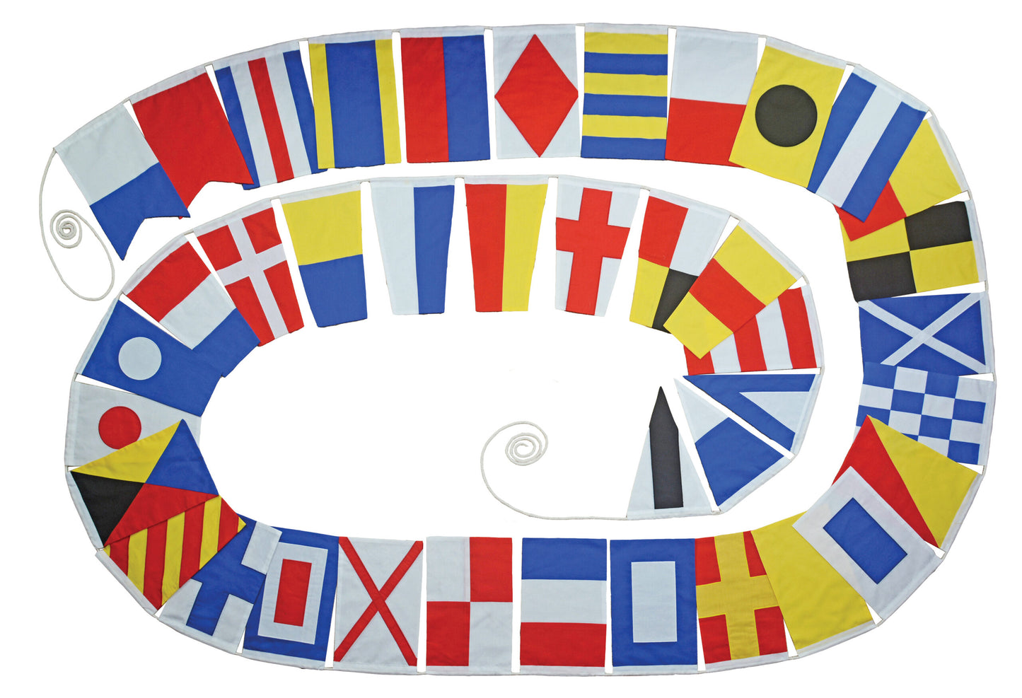 Set of 40 Signal Flags