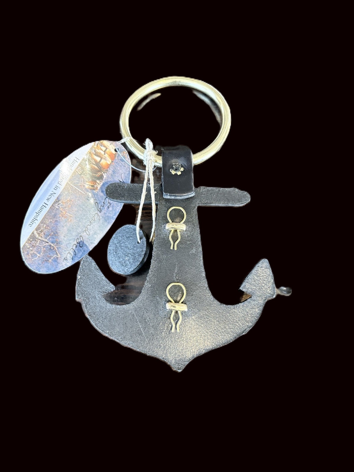 Sleigh Bell Designer Door Hanger - Anchor