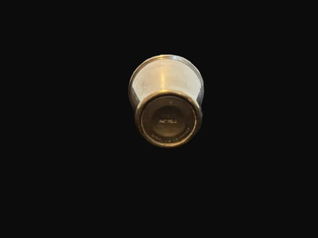 Sterling Silver Weighted Muffineer Sugar Shaker Pat Pend Tableware - Annapolis Maritime Antiques