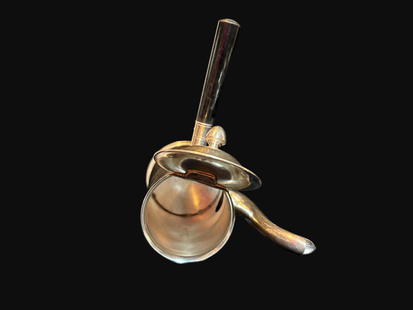 #U.S. Navy Silver-Plated Coffee Pot– Officers’ Mess – Marked #1714