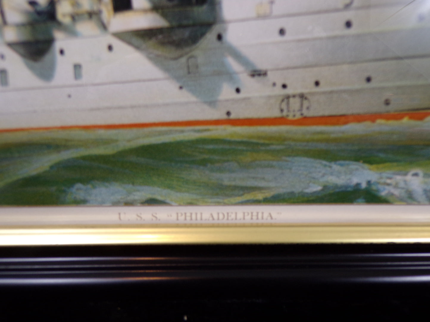 Framed Print / U.S.S. Philadelphia