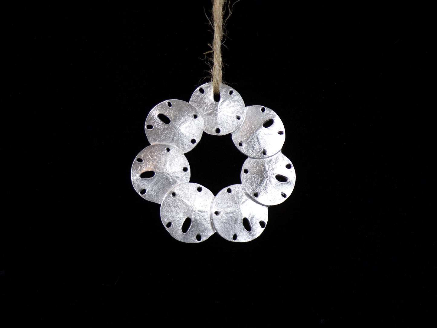 Sand Dollar Wreath Pendant - Annapolis Maritime Antiques