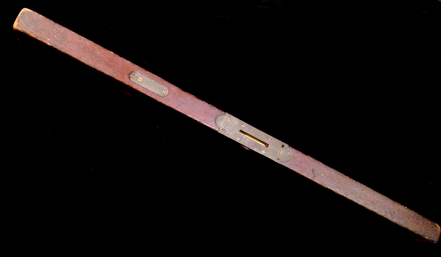 Shipwright's level, 30" - Annapolis Maritime Antiques