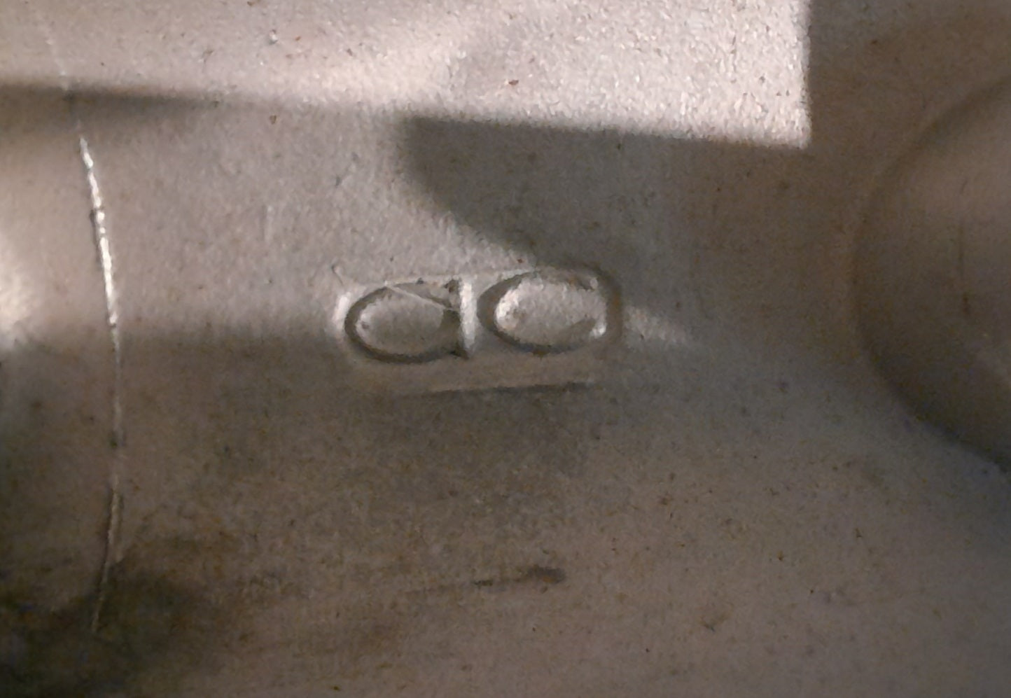 Flange, deck railing, chrome, made by DC, set of 4