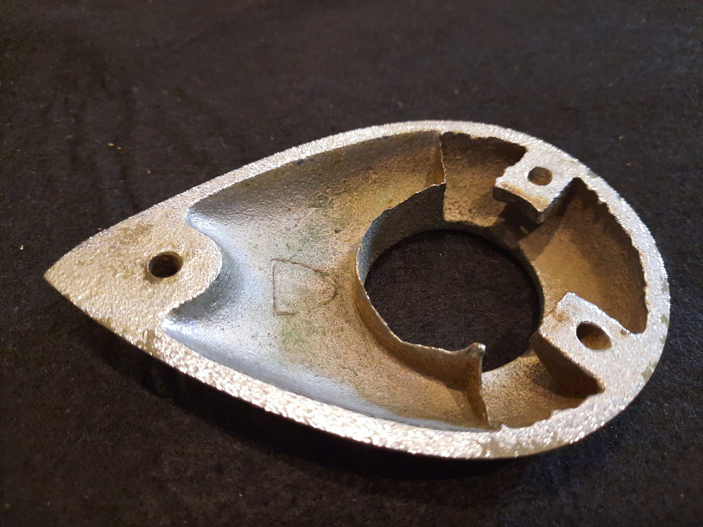 Navigational light housing, chrome, ABW