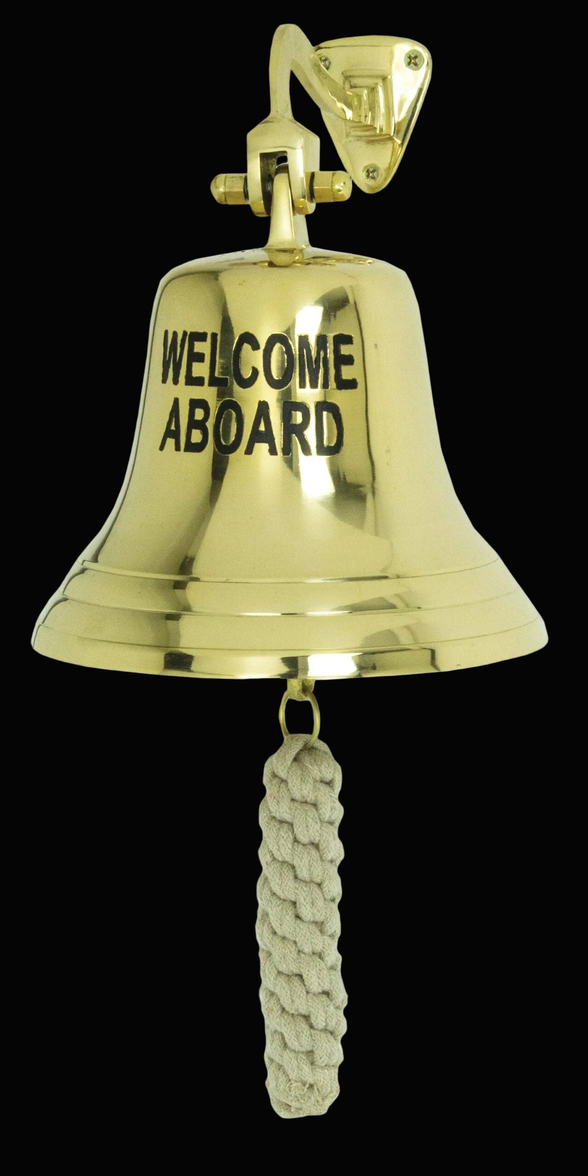 "Welcome Aboard" Bell - Annapolis Maritime Antiques