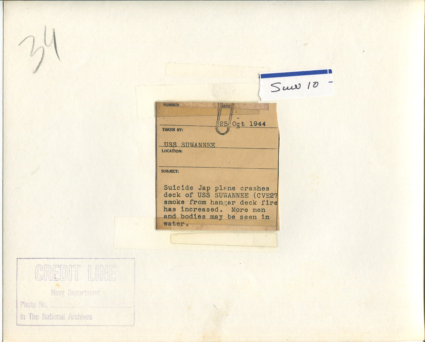 USS Suwanee (CVE-27 ) Aircraft Carrier