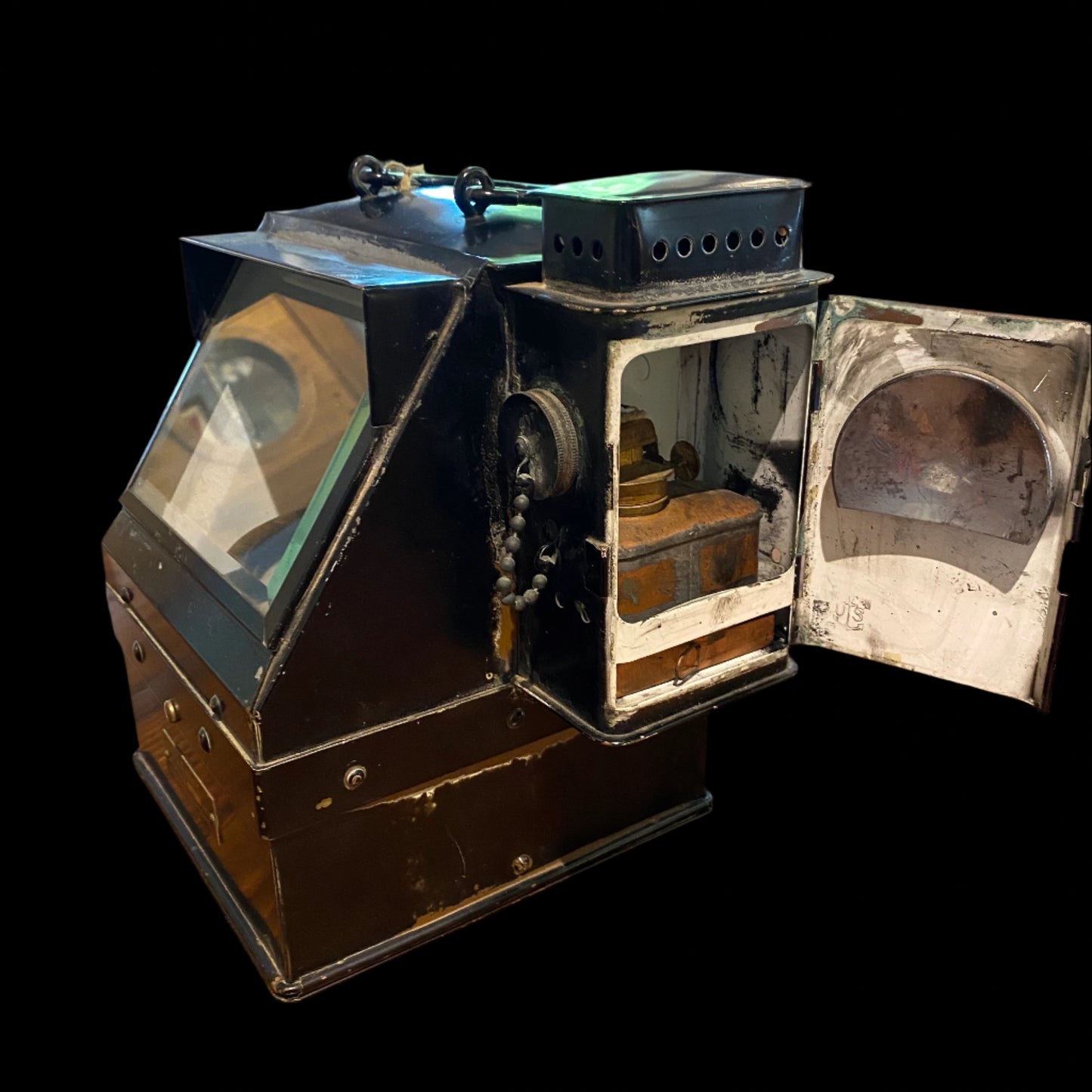 Compass from Liberty Ship Lifeboat - Annapolis Maritime Antiques