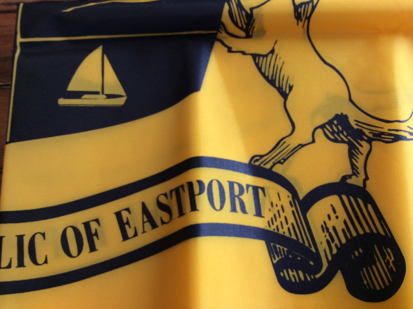 MRE Flag, Eastport, Large 35x58 - Annapolis Maritime Antiques