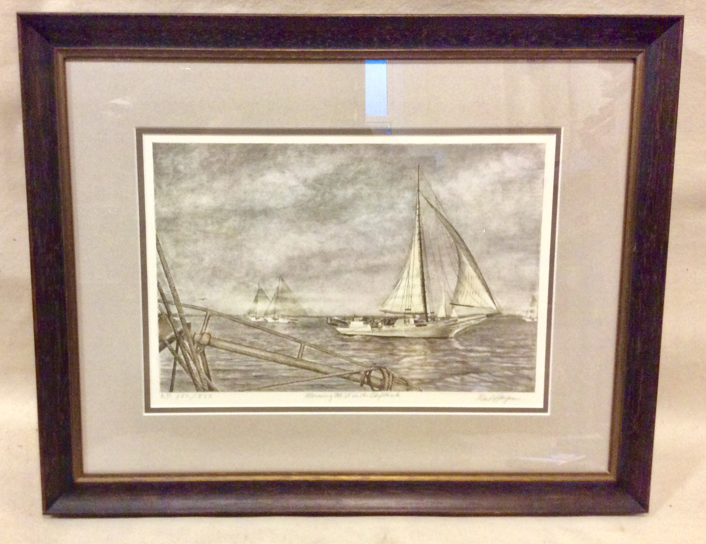 Morning Mist on the Choptank - Annapolis Maritime Antiques