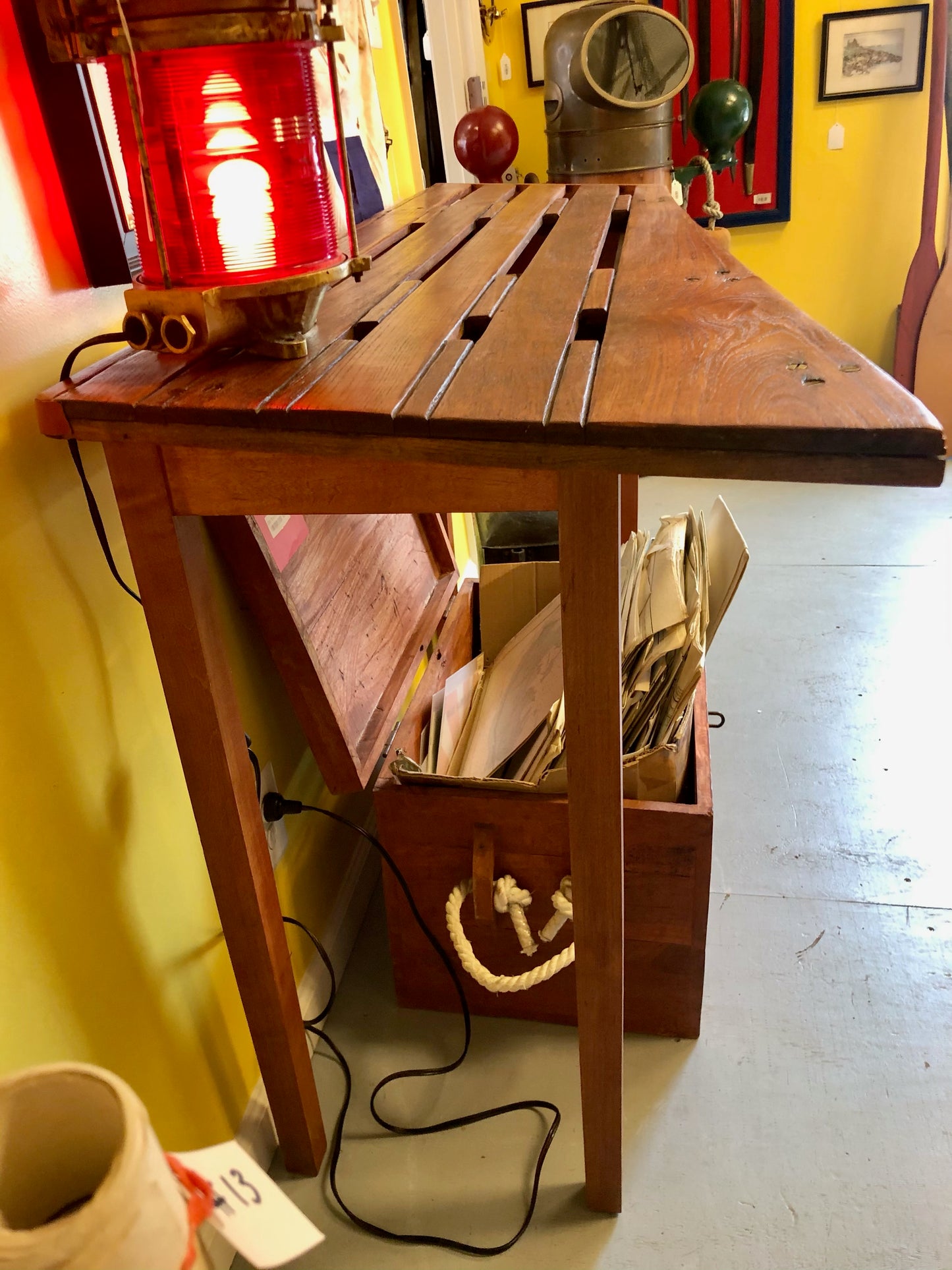 Table, Teak Sideboard