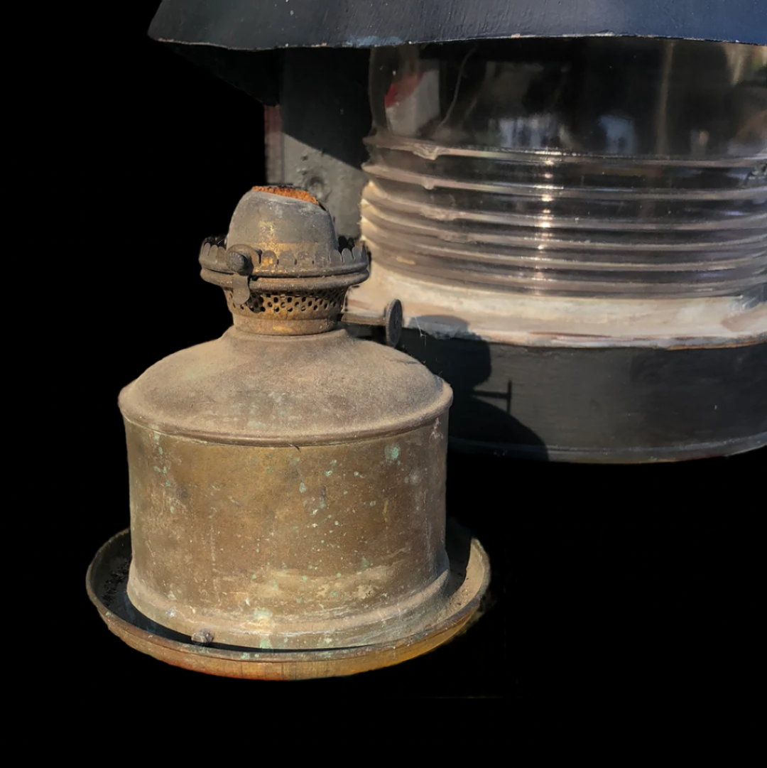 Lamp, Perko Hooded, WWII Victory Ship, Stern Light - Annapolis Maritime Antiques