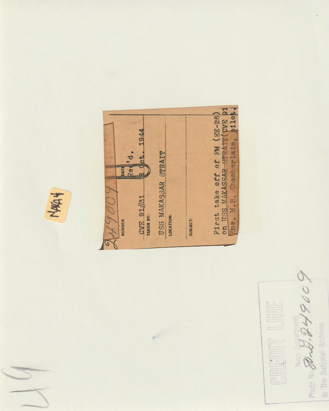 Makassar Strait CVE-91