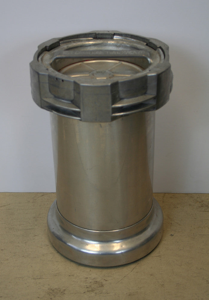 Canister, Powder, 8", USS Canberra - Annapolis Maritime Antiques