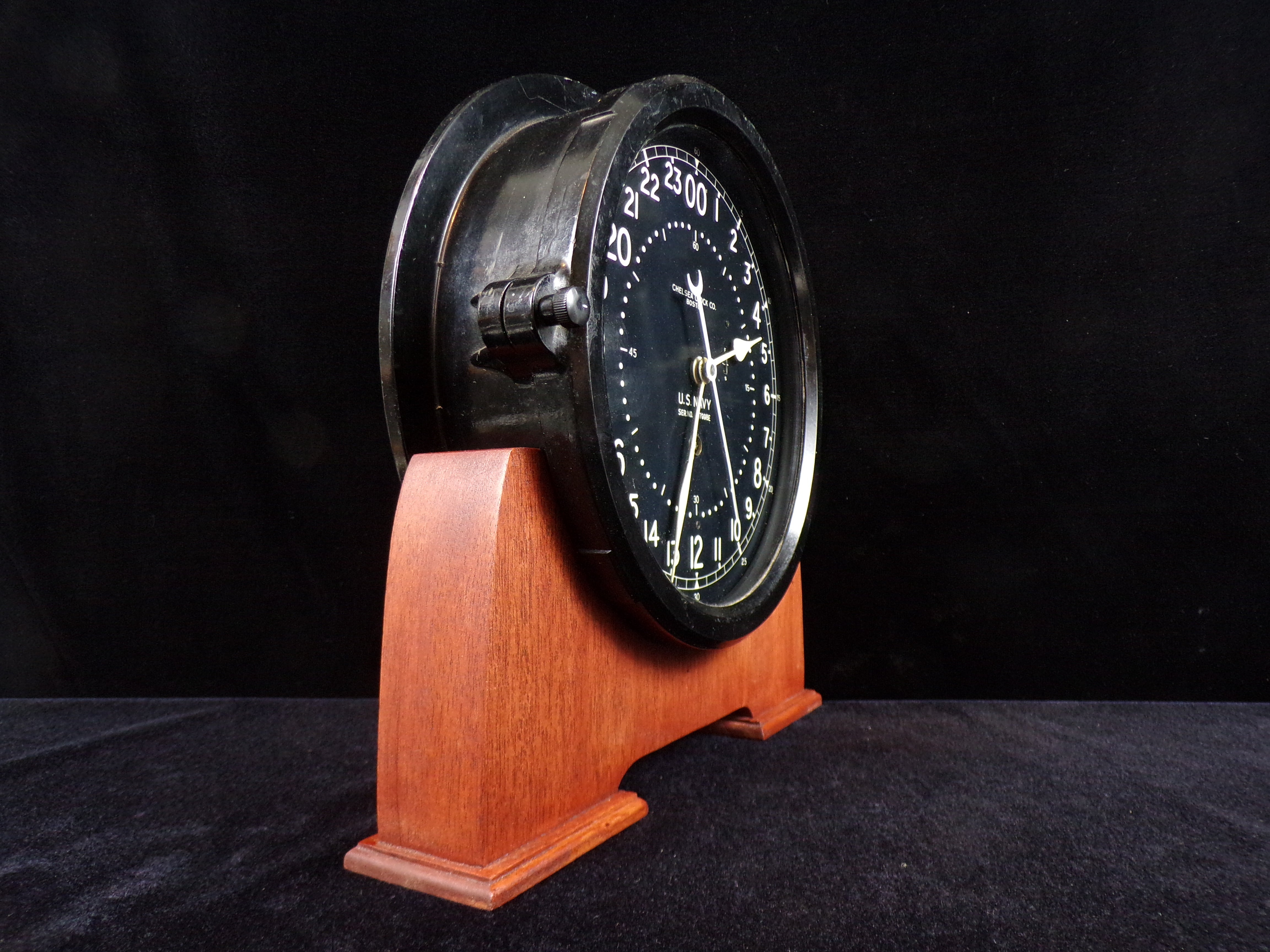 Chelsea Clock 24 Hour- U.S. Navy – Annapolis Maritime Antiques