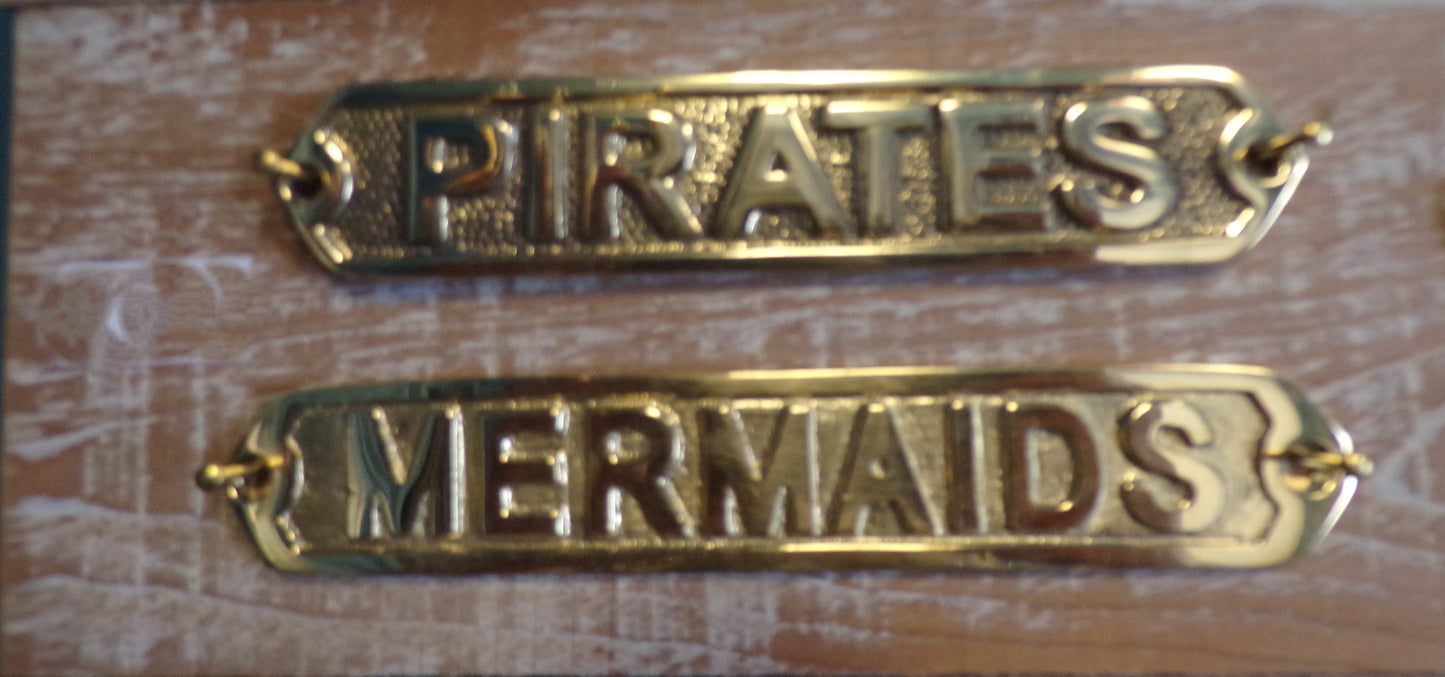 "Mermaids" Sign