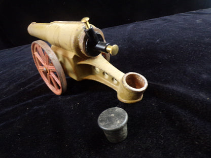 Toy Cannon 6F - Conestoga Big Bang Cannon, Cast Iron Wheels