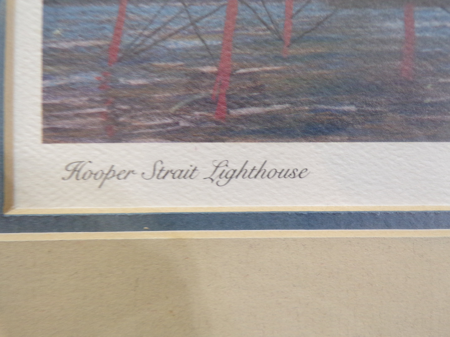Hooper Strait Lighthouse, St. Michael Island, MD, By John Moll