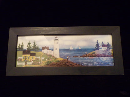 "Gull Cottage" Framed Print by Diana Card