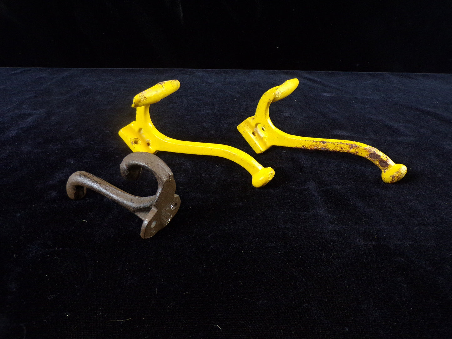 Cast Iron Hooks, Assorted Styles and Colors