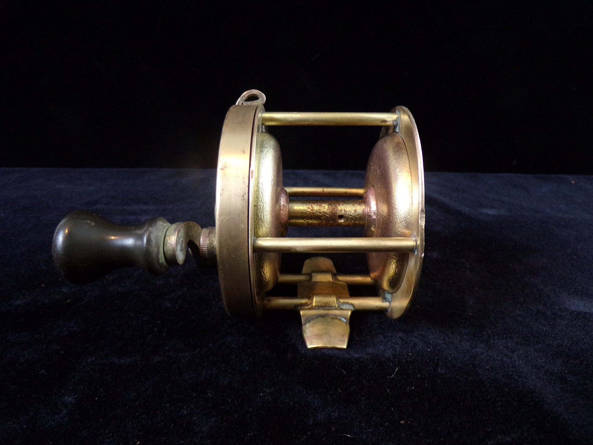 Four Brothers Sumco Brass Fishing Reel, #2257 – Annapolis Maritime Antiques