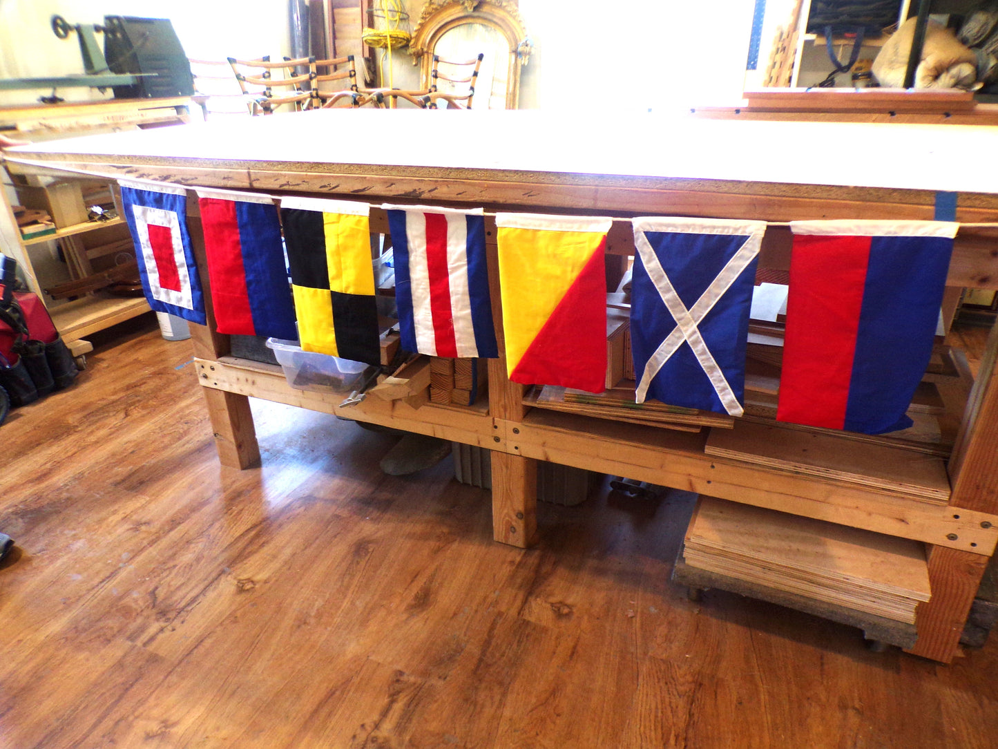 "Welcome" Signal Flags