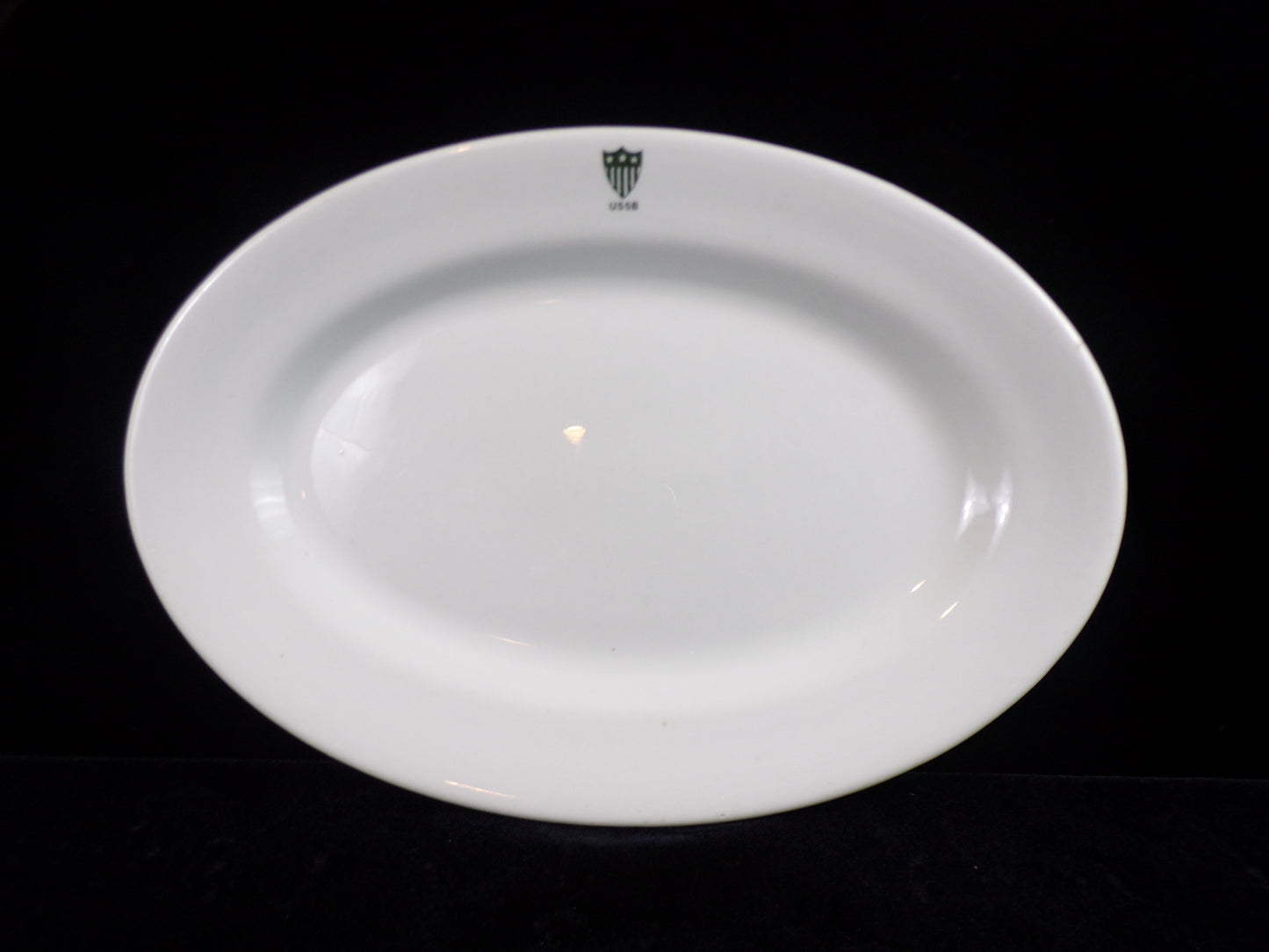 United States Shipping Board USSB Serving Platter, Buffalo China