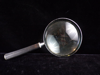 Vintage K&E Magnifying Glass, Reading Glass, with Box