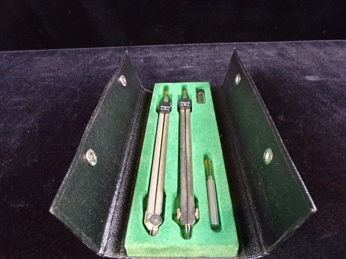 Vintage Weems & Plath Mechanical Drafting Set, 761/7", Complete, with Case