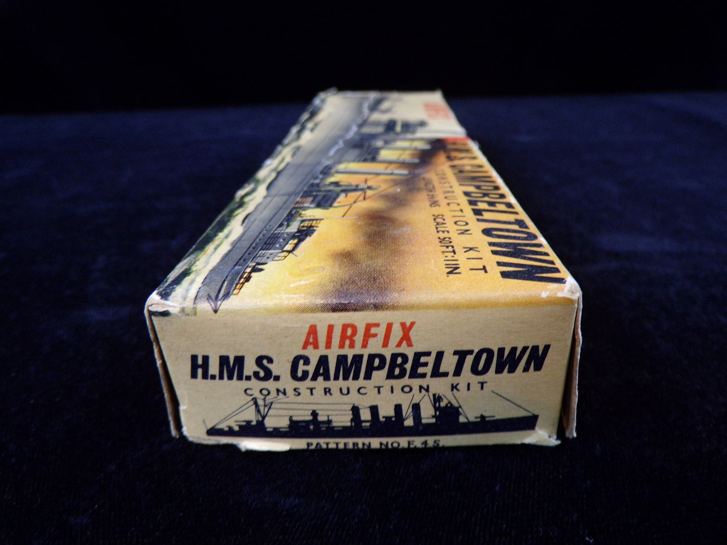Airfix HMS Campbeltown Construction Kit, Appears Complete w/ Instructions