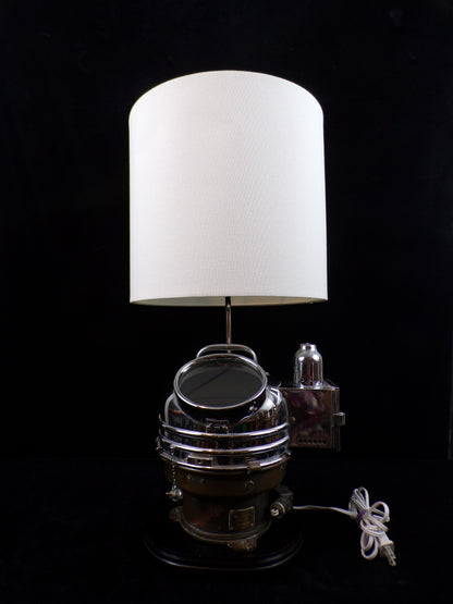 Yacht Binnacle, F. Smith & Son, No 9758W - As Is or Mounted on Lamp Base
