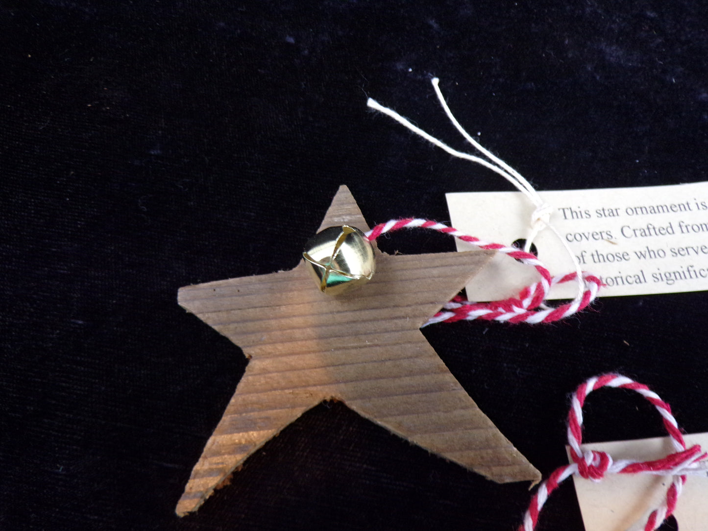 Christmas Star Ornament - Hand-Crafted From Liberty Ship Hatch Covers