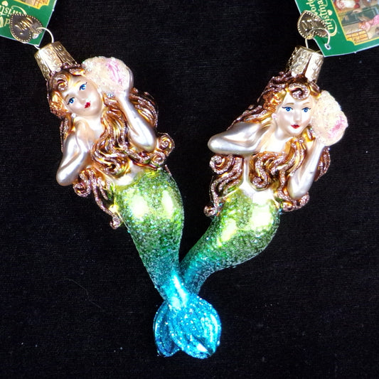 Nautical Themed Christmas Ornament - Mermaid