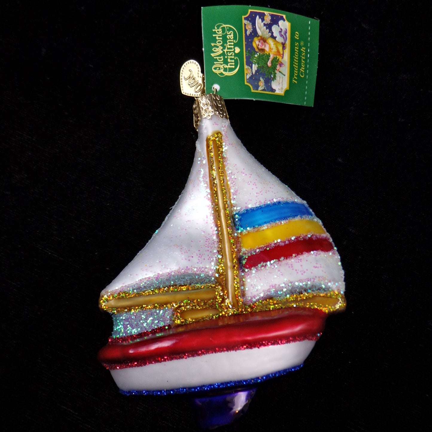 Nautical Themed Christmas Ornament - Sailboat