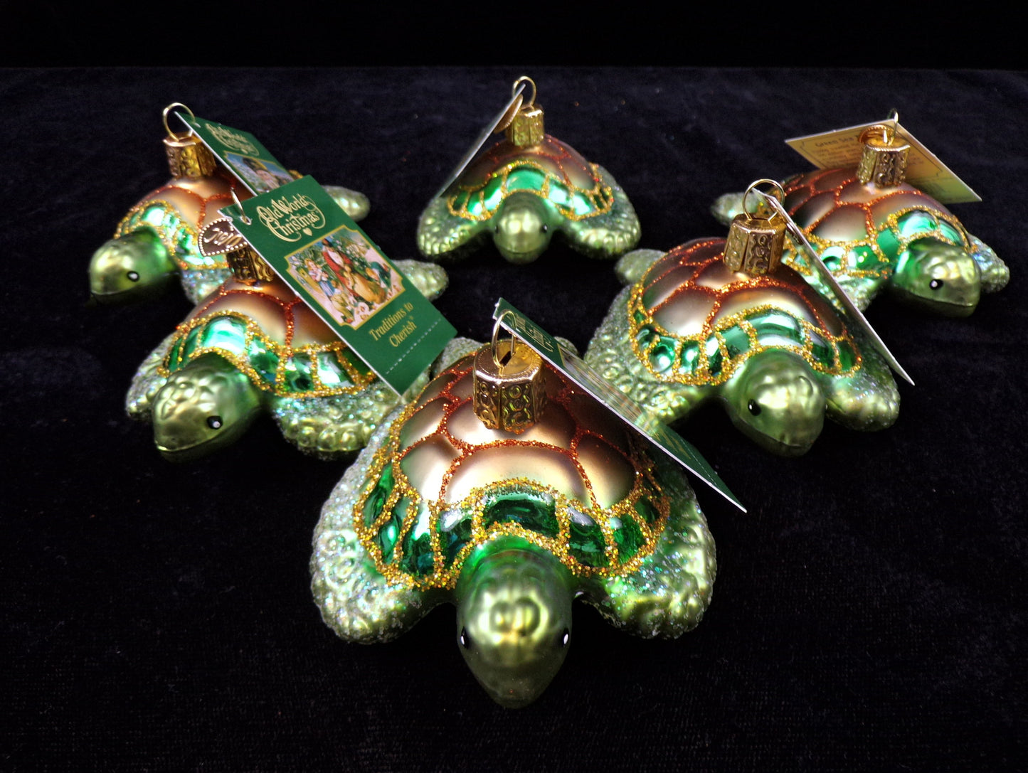Nautical Themed Christmas Ornaments - Green Sea Turtle